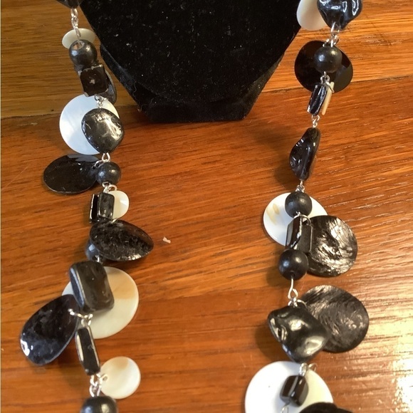 Long Shell Necklace 36” - Picture 3 of 8